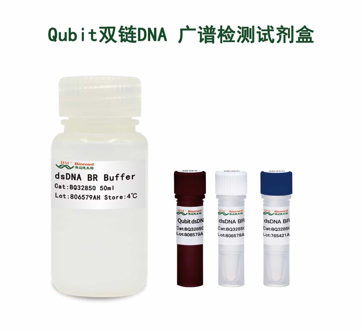 Qubit双链DNA 广谱检测试剂盒（荧光法）